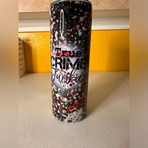 True Crime Junkie tumbler